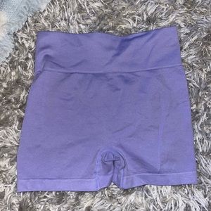 Shein Purple Booty Scrunch Shorts